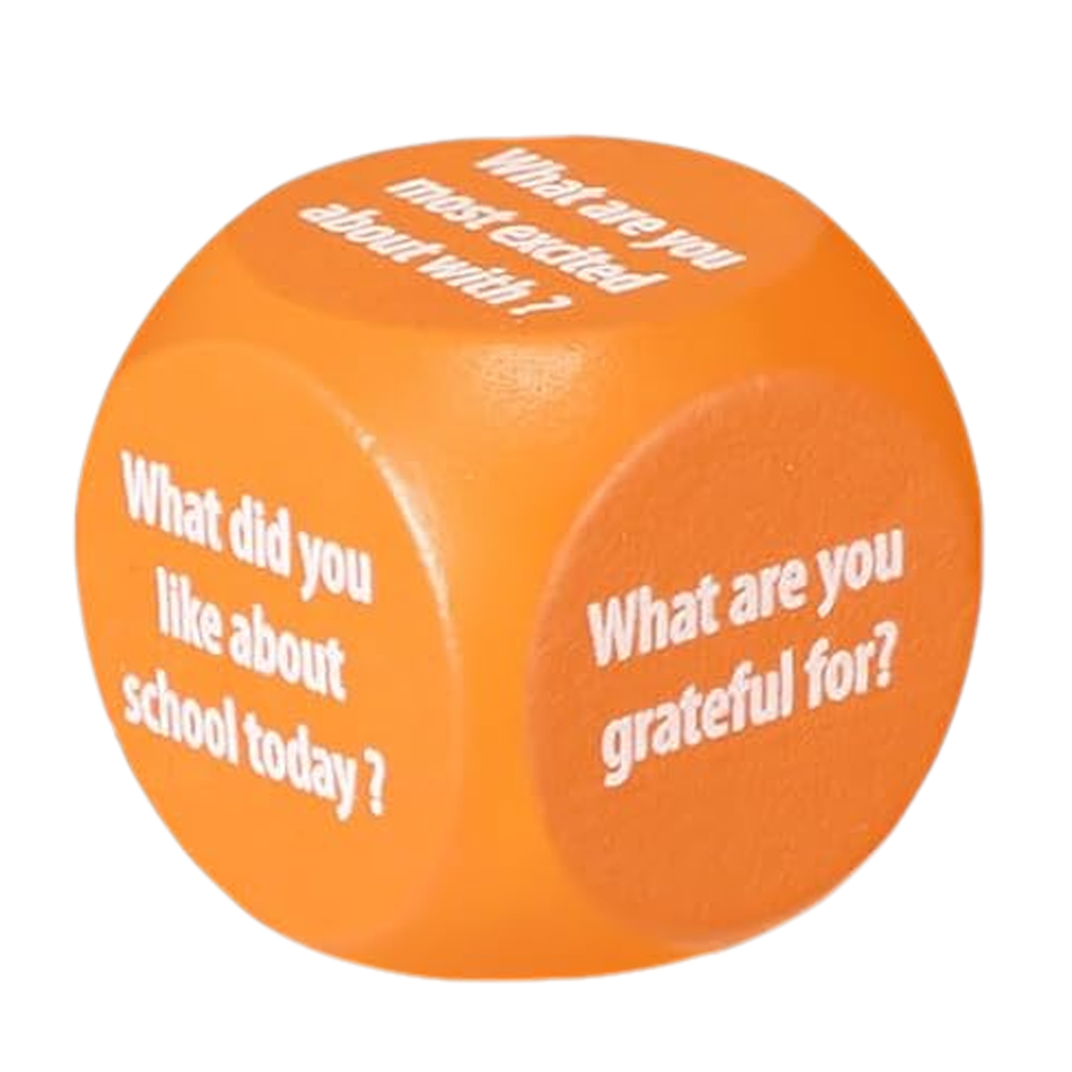 PU Foam Dice Cube Stress Reliever Conversation Toy - Image 4