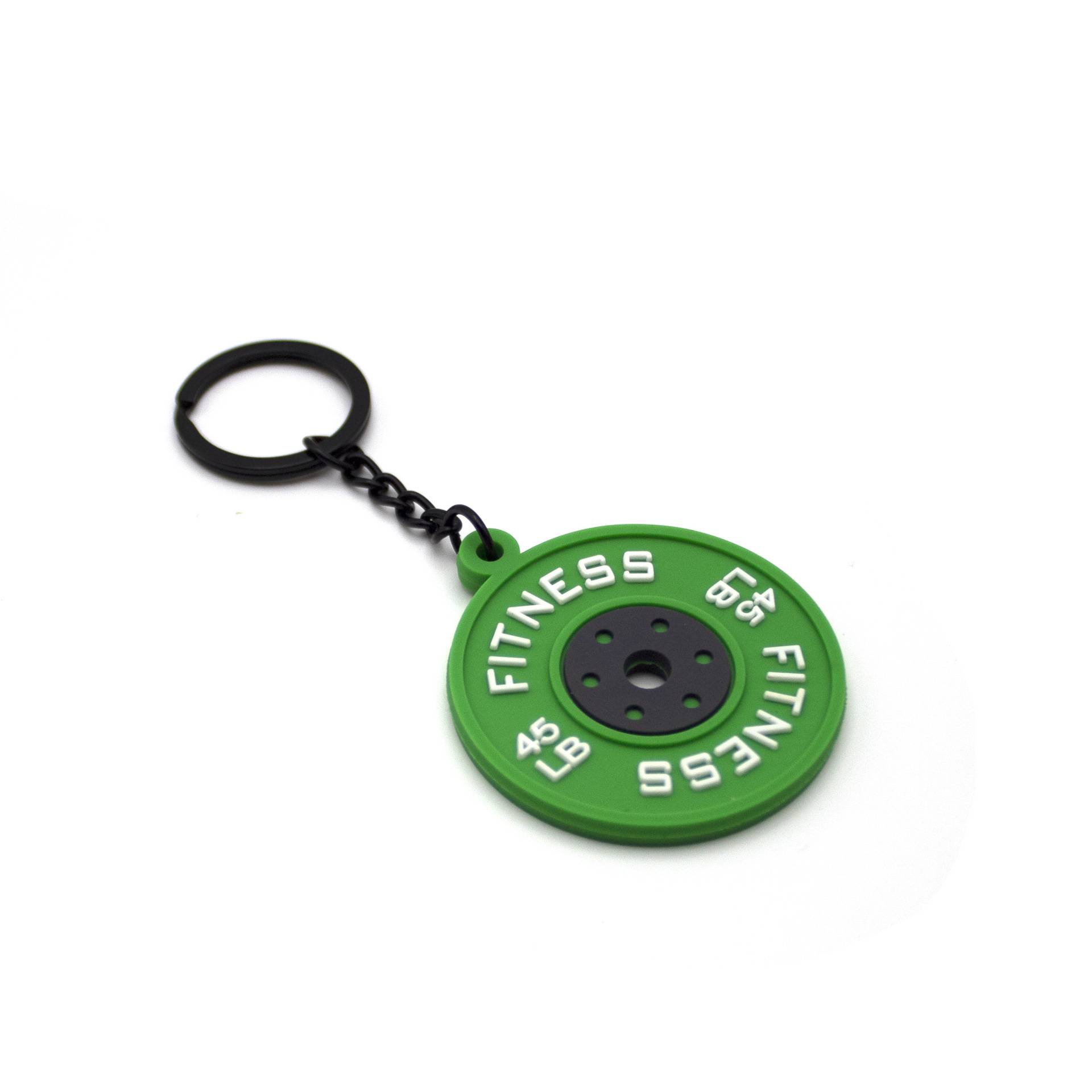 PVC dumbbell key chain - Image 4