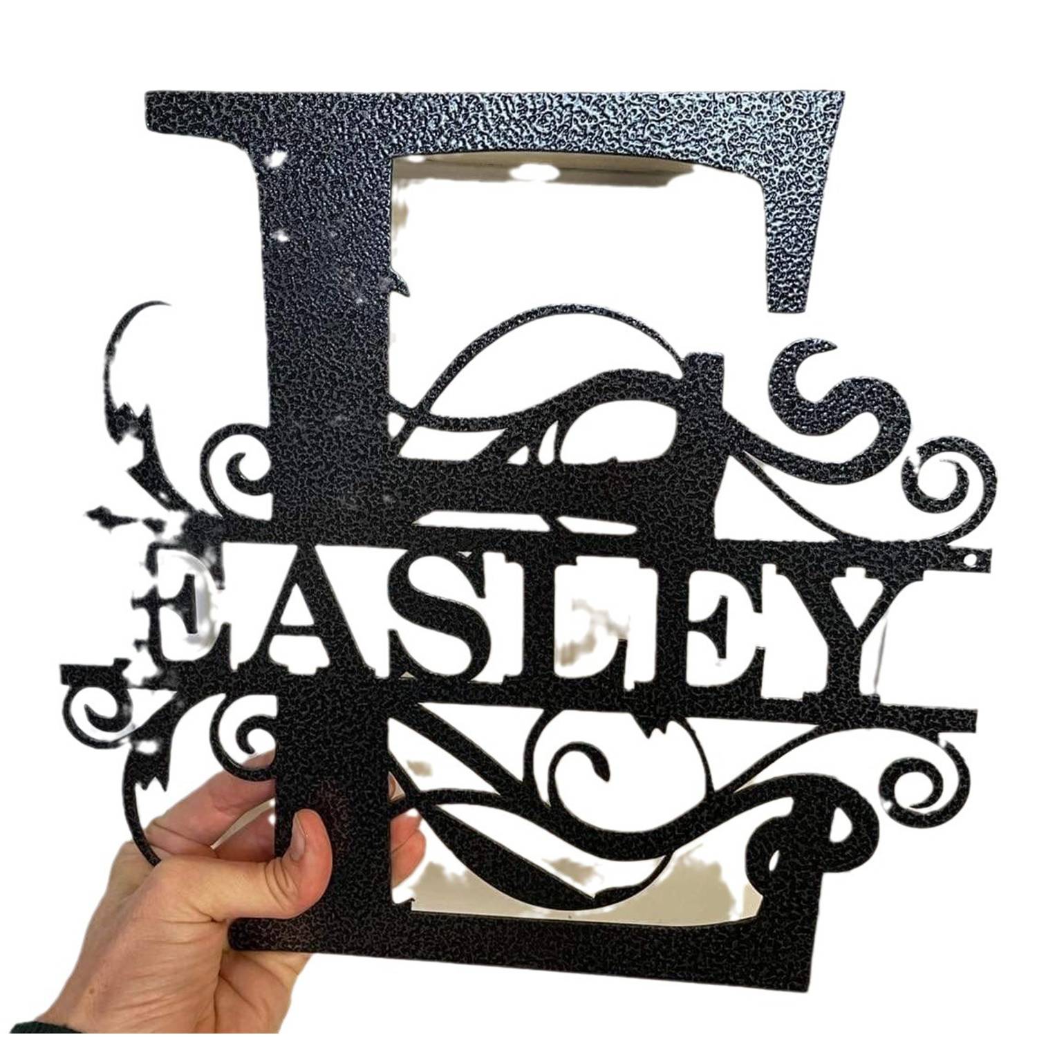 12inch Custom Metal Name Sign - Image 8