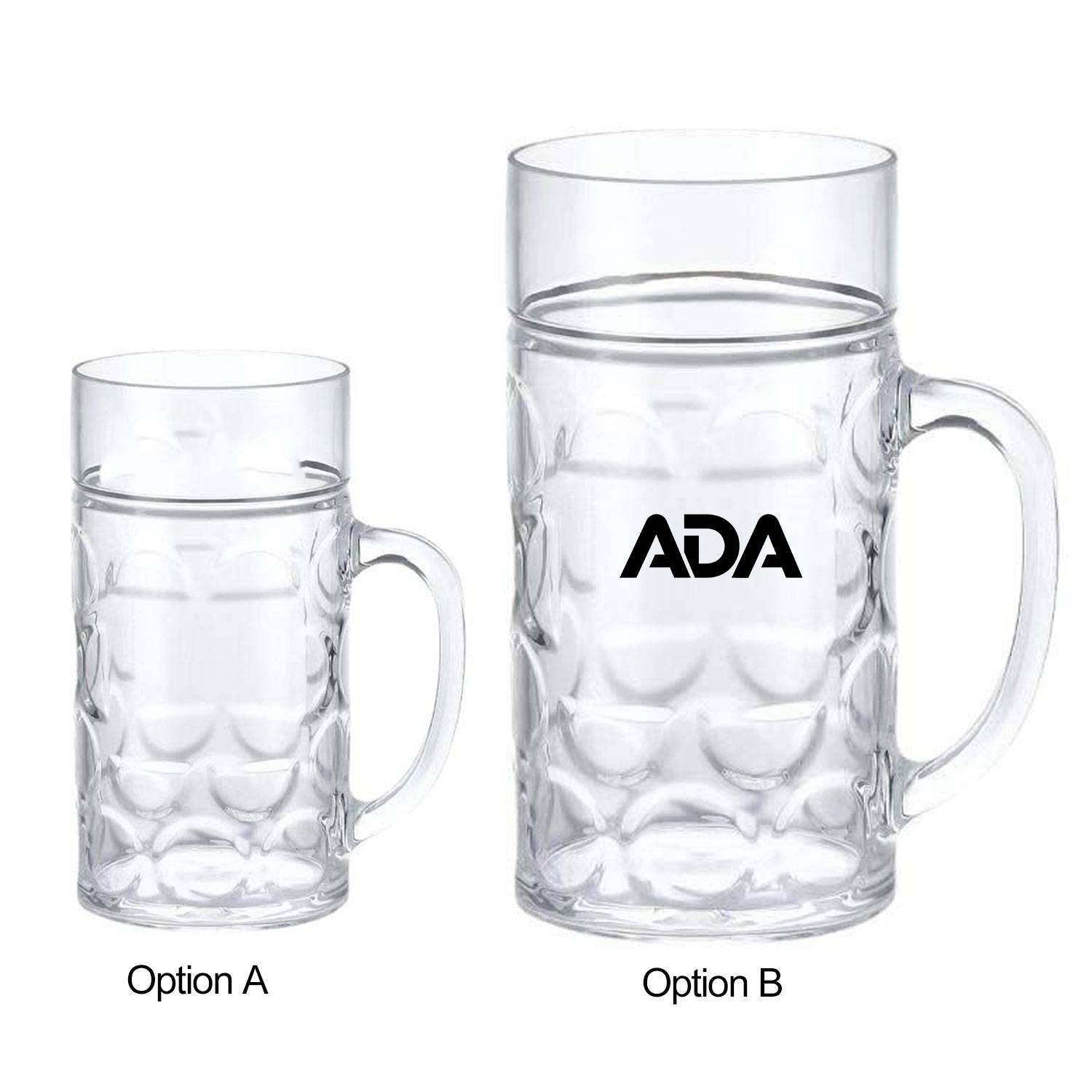 17/33oz Plastic Heat-Resistant Beer Mug