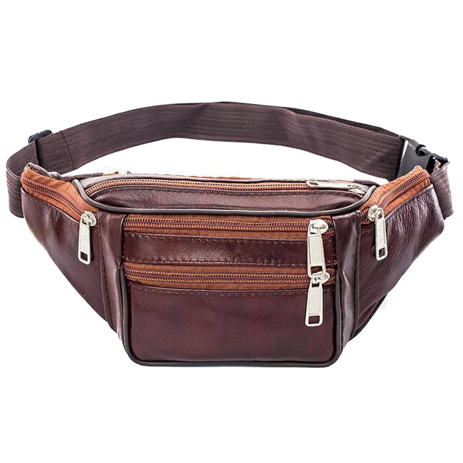 PU Leather Fanny pack Cowhide - Image 5