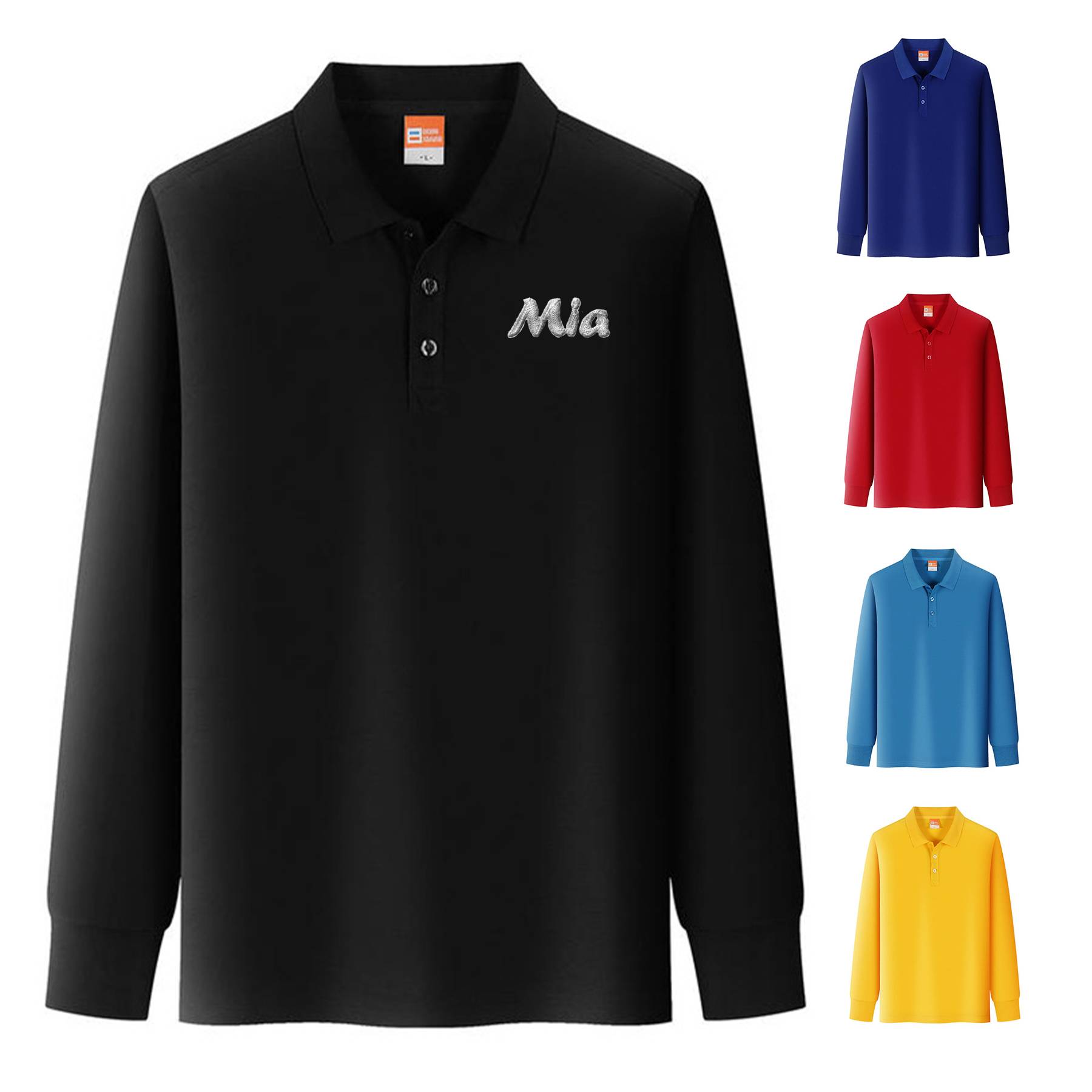 Eco-friendly cotton polo shirt