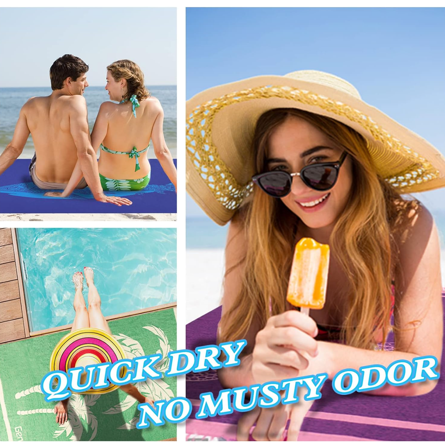 Turkish Jacquard Beach Towel - Image 3