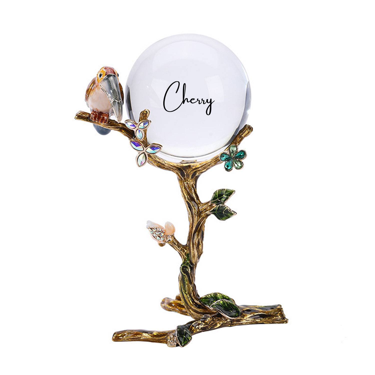 Crystal crafts enamel glass ball decorations