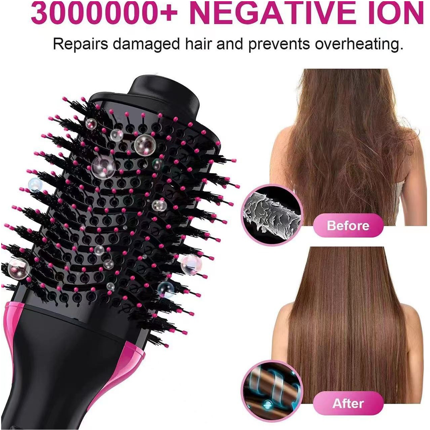 Hair Dryer Brush curling comb in one - Image 4