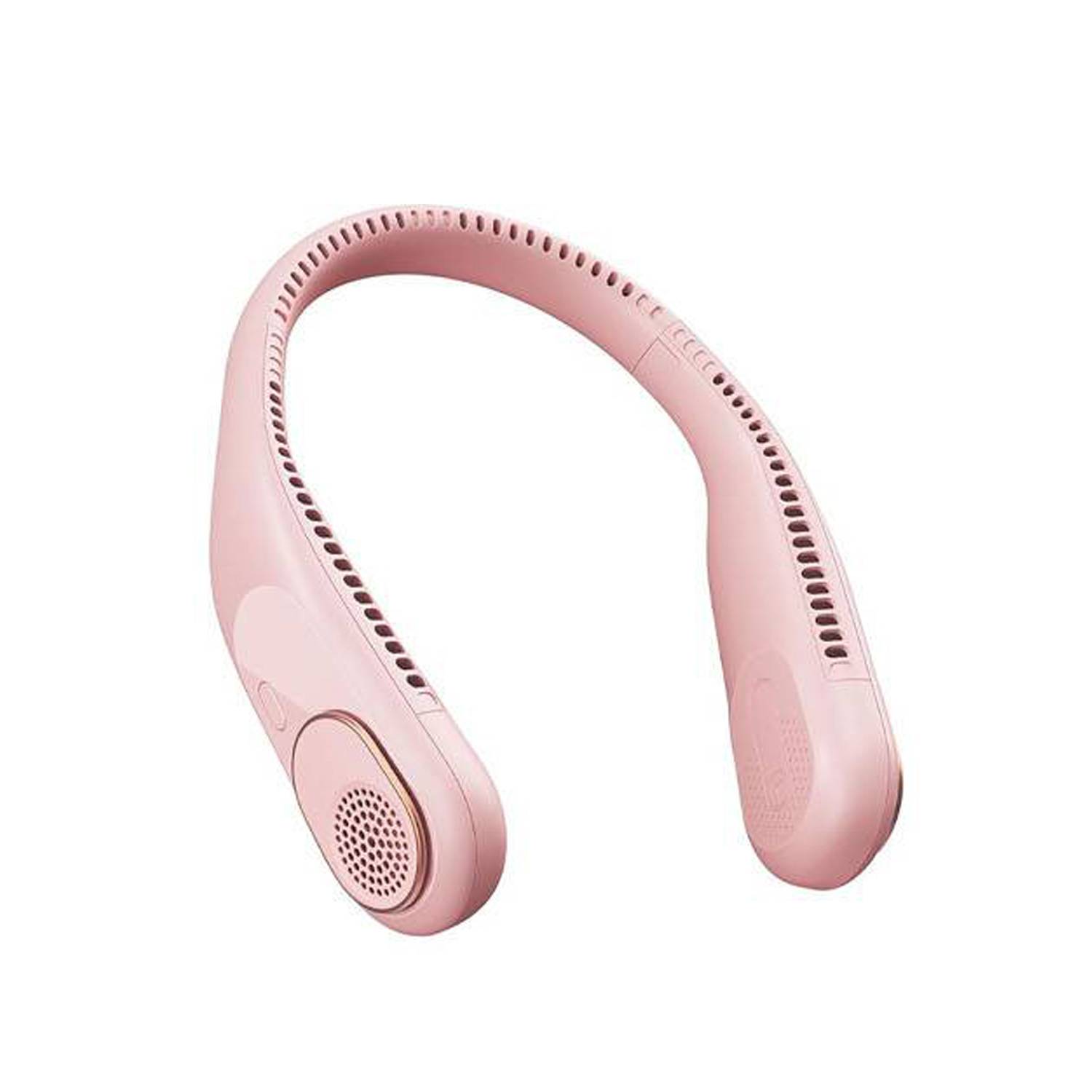 Plastic USB Rechargeable Hanging Neck Fan - Image 6