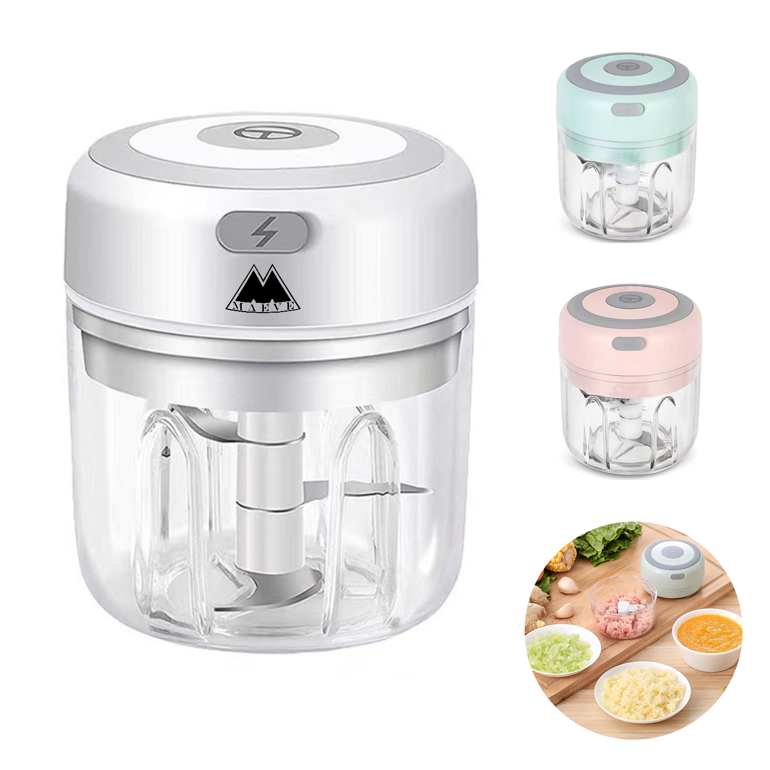 Electric Mini Garlic Chopper