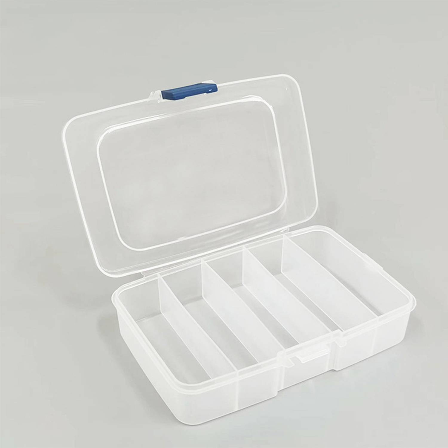 6-Grid Transparent Plastic Bead Organizer Box - Image 4