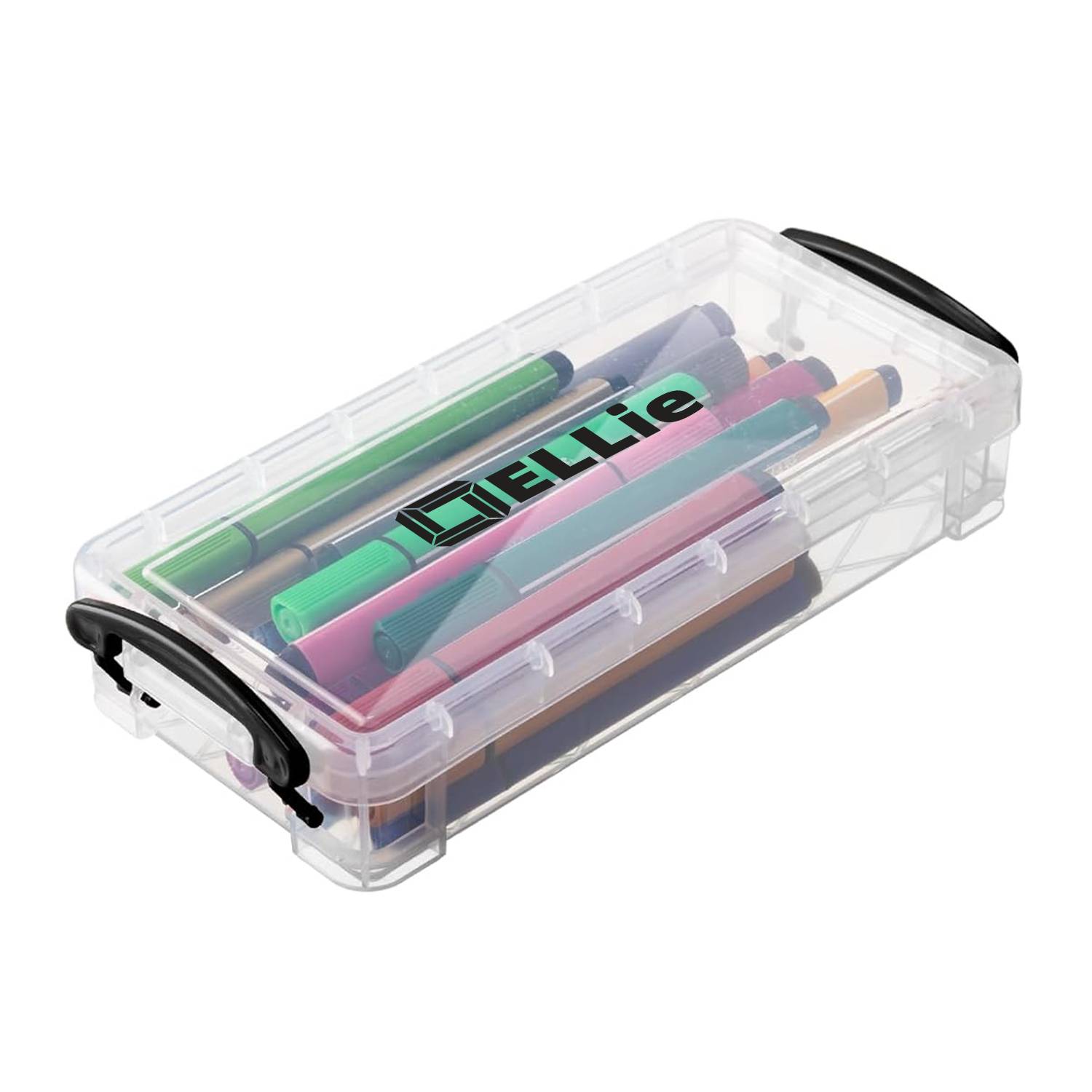 Large Capacity Plastic Pencil Box
