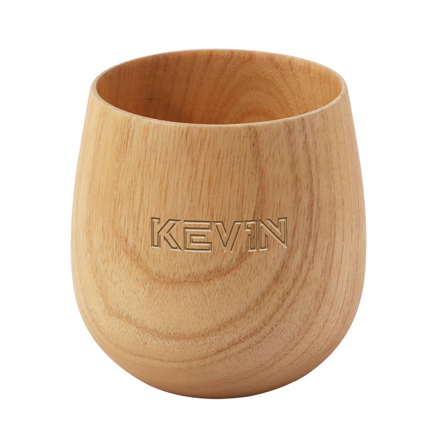 7 Oz Wooden Water Glasses