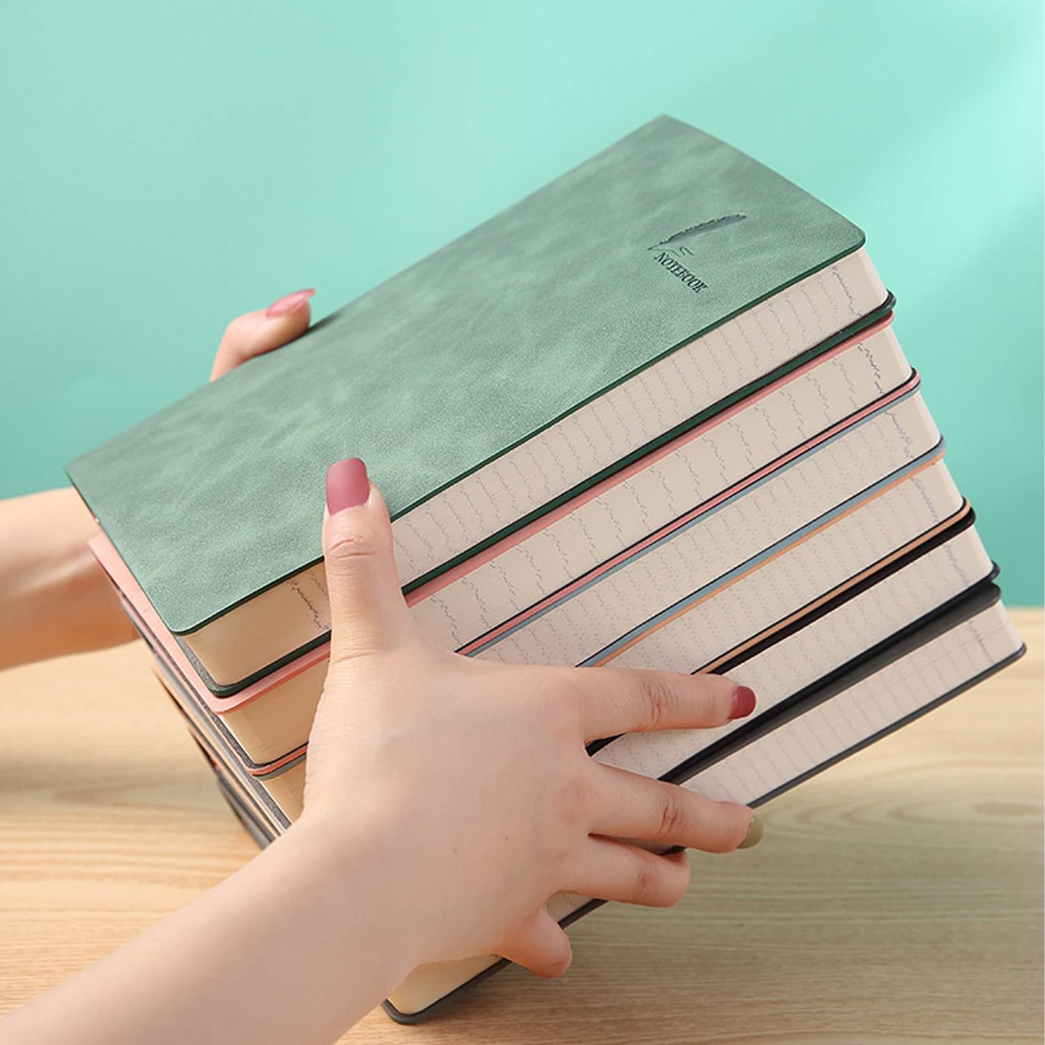 A5 PU Leather Journal Notebook - Image 8