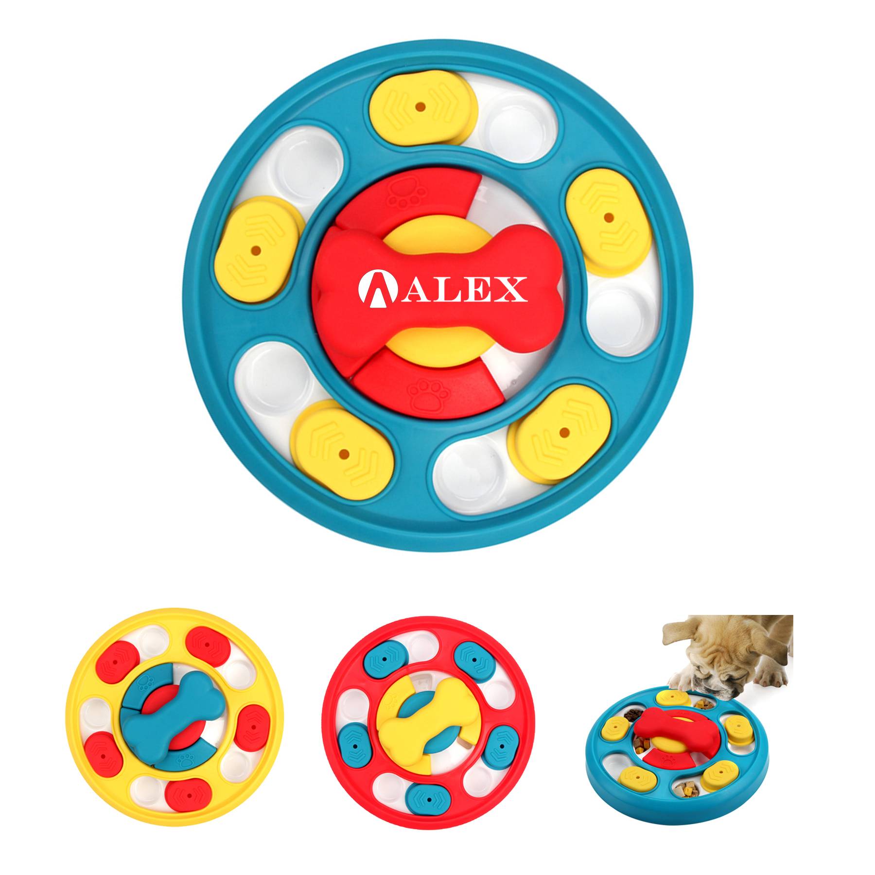 Dog Puzzle Toy Fun Slow Feeder