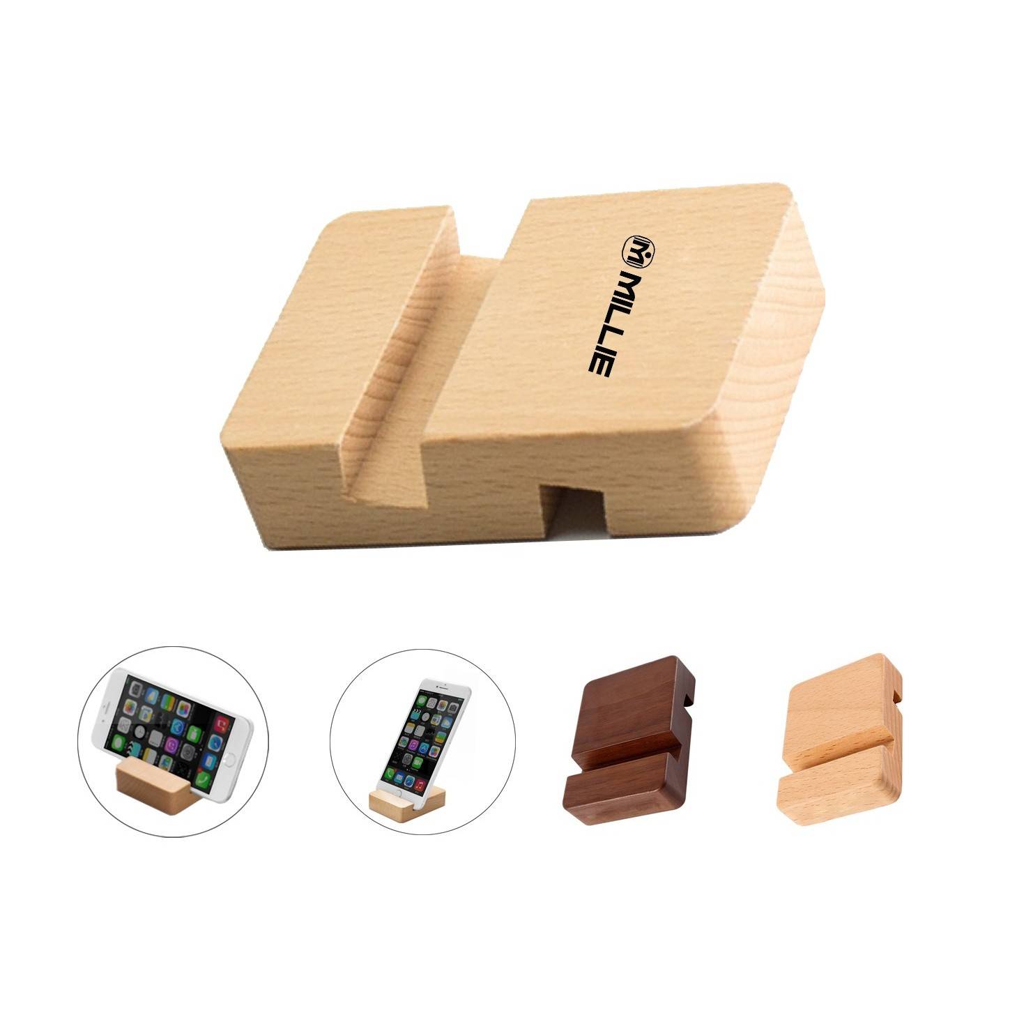 Solid Wood Phone Holder