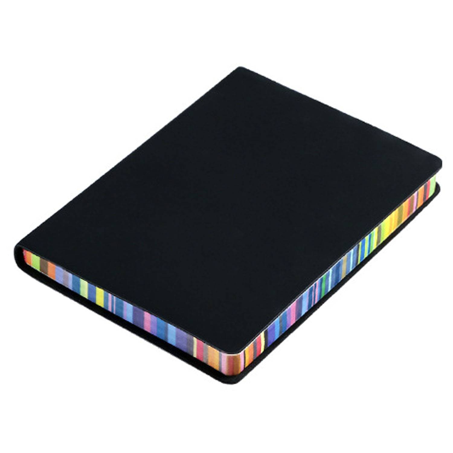 Rainbow Edge Notebook with PU Leather for Office School - Image 6