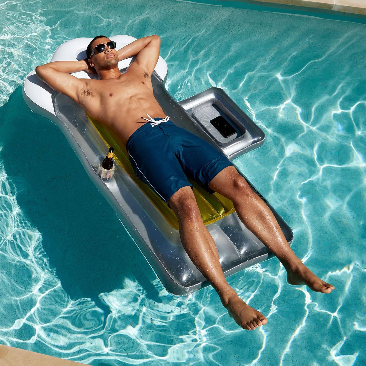 PVC Inflatable Swimming Pool Float Lounger - Image 6