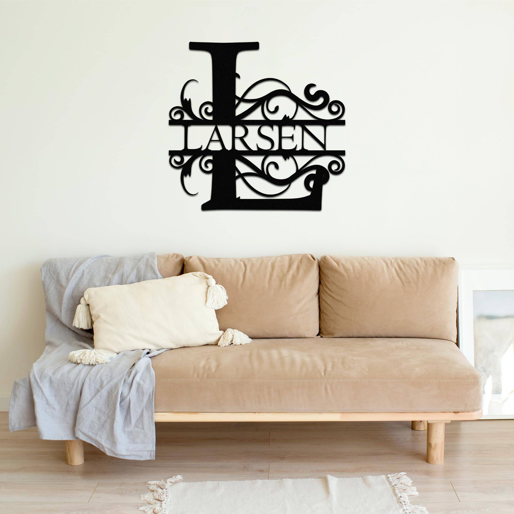 12inch Custom Metal Name Sign - Image 5