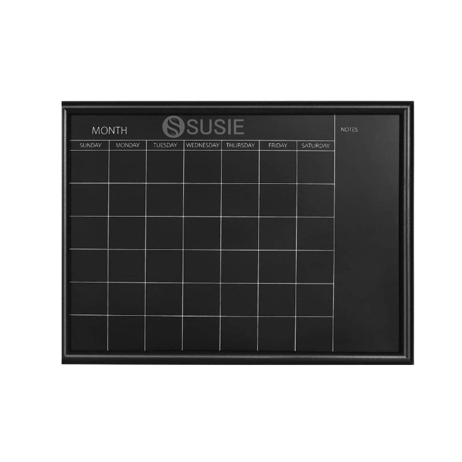 Magnetic Chalk Calendar Board