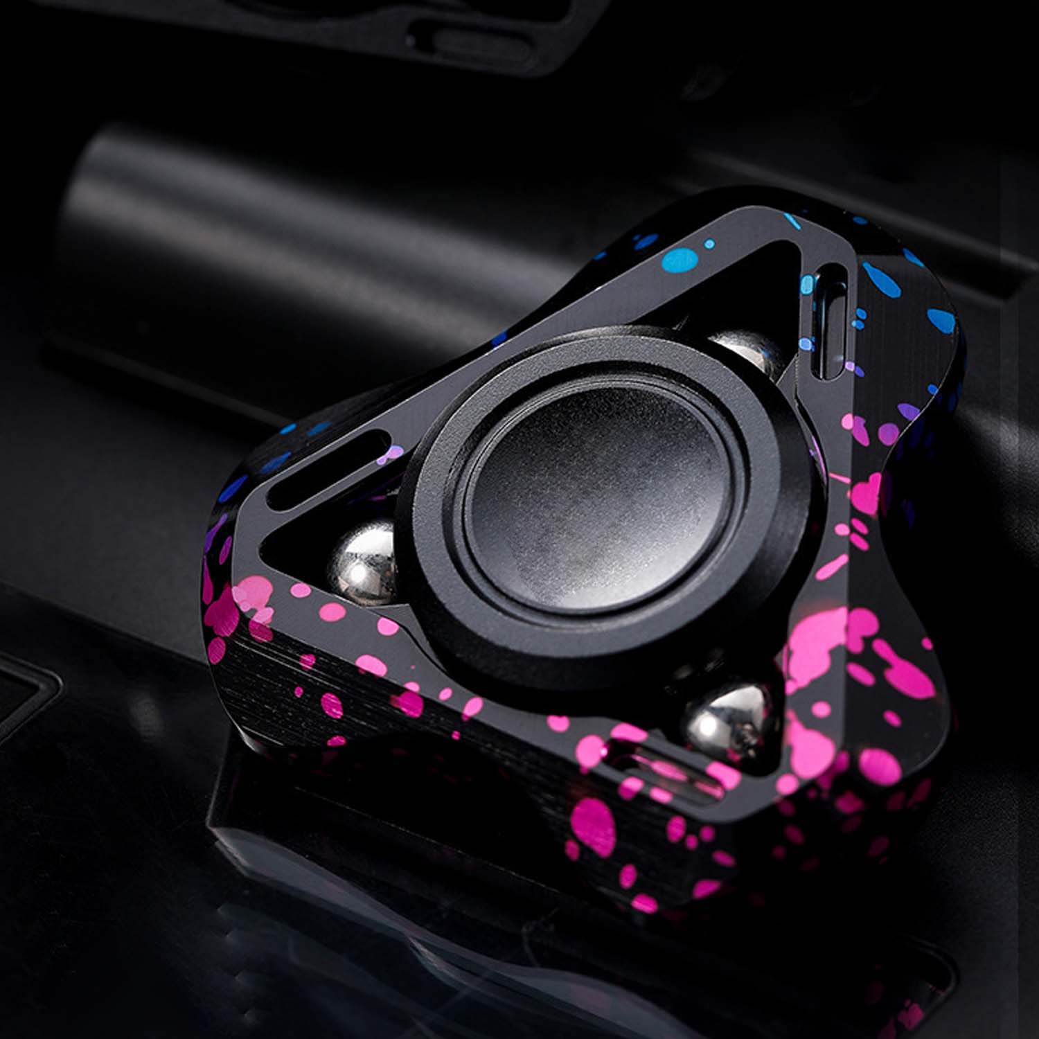 Creative Adult Stress Relieving Toy Metal Fidget Spinner - Image 6