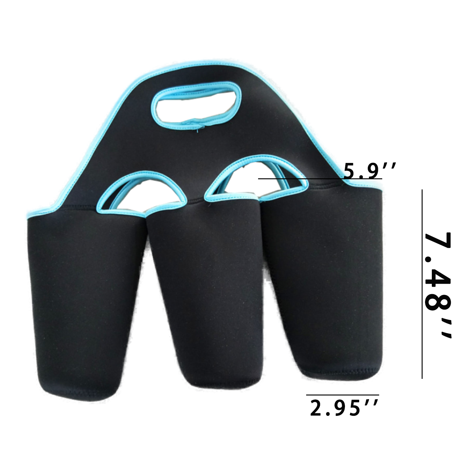 Handheld Neoprene Insulated Water Bottle Holder - Image 4
