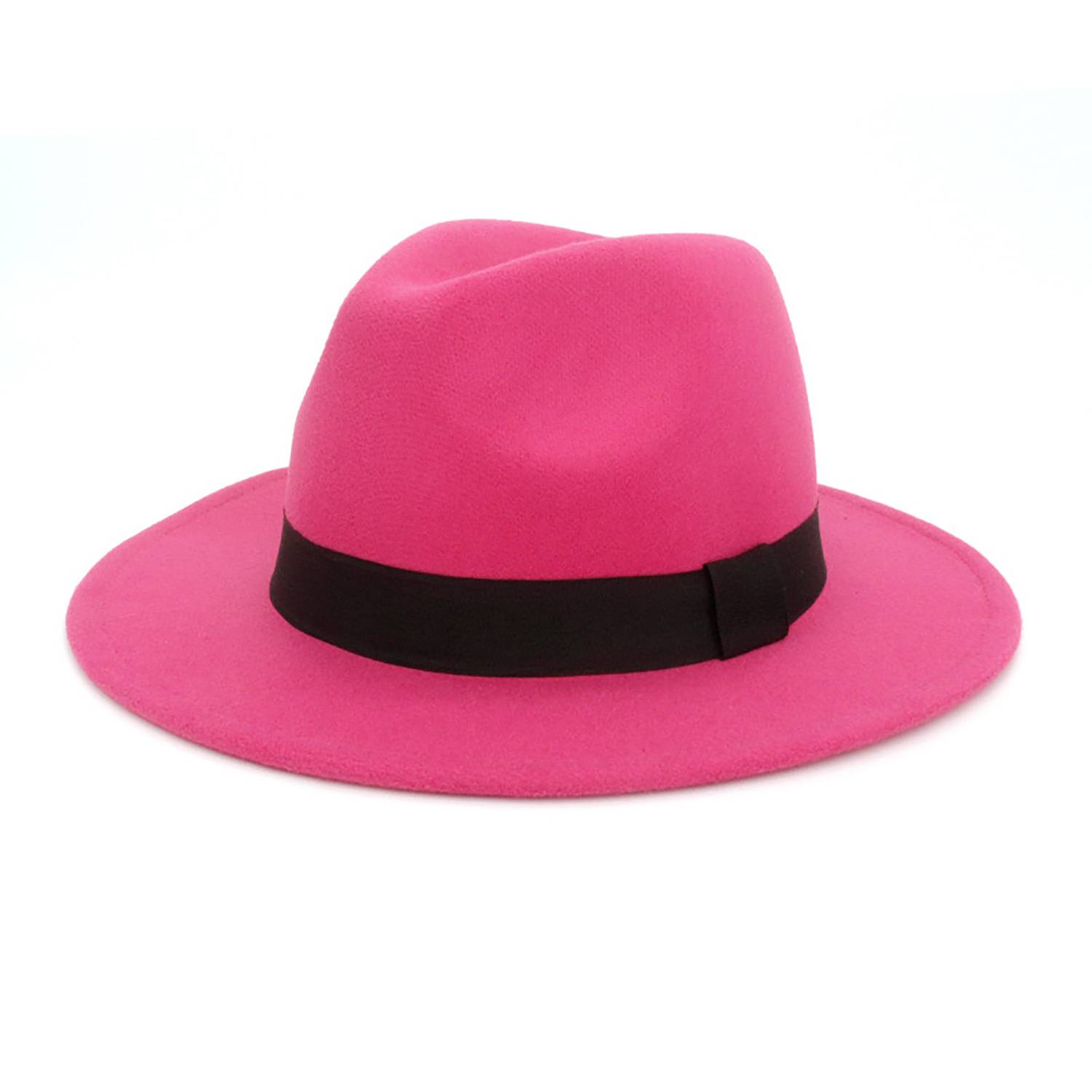 Unisex Vintage Wide Brim Fedora Hat - Image 6
