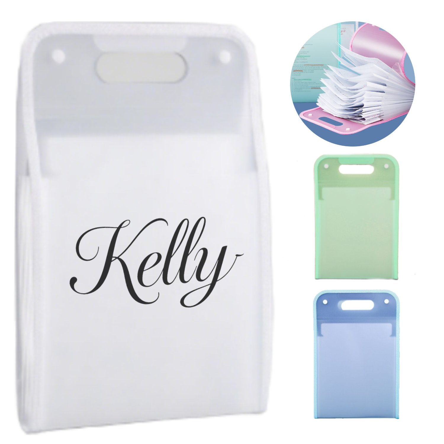 A4 Vertical Accordion Multi Layer Folder