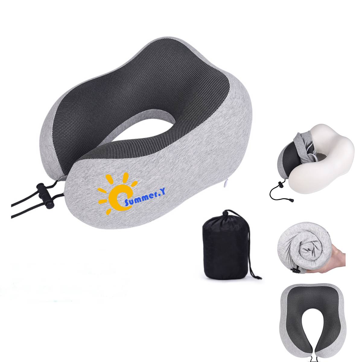 Memory Foam Travel Neck Pillow
