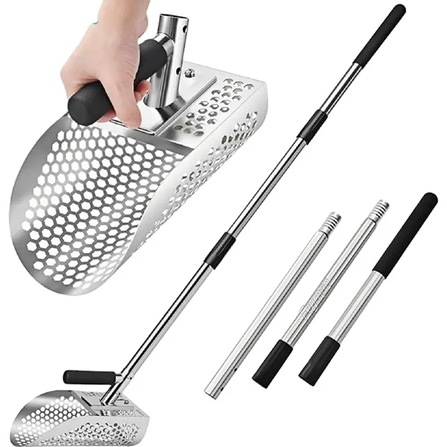 Long Handle Metal Detector Sand Shovel