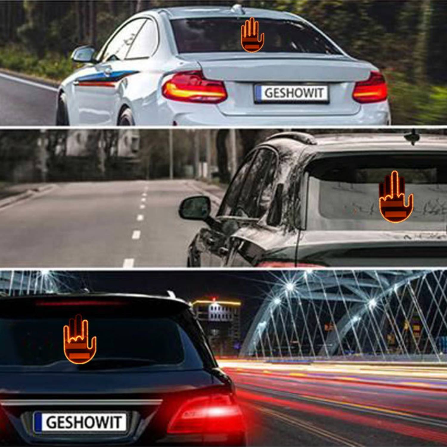 Glogesture Remote Control Hand Light For Car - Image 6