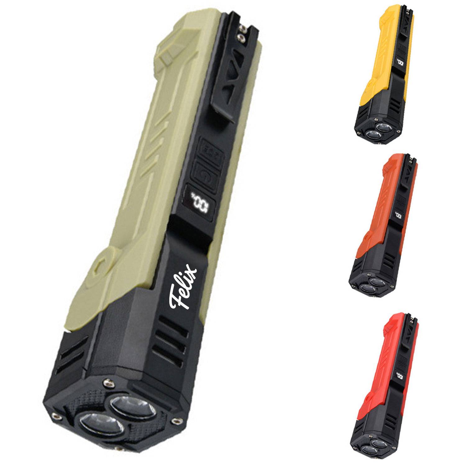 COB Adjustable Flashlight - Magnetic Base & Hanging Hook