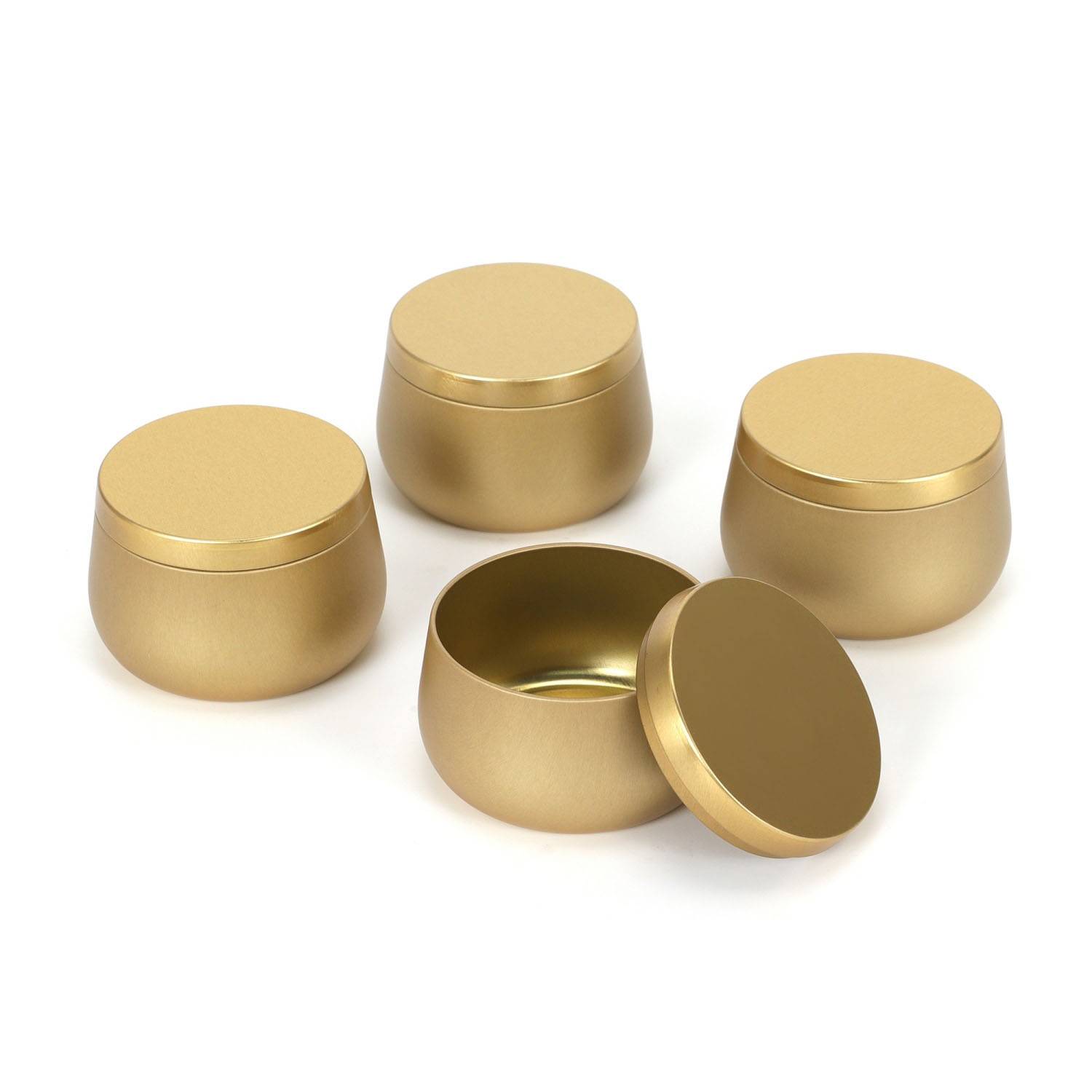 4oz Metal Candle Tins w/ Lids - Image 6