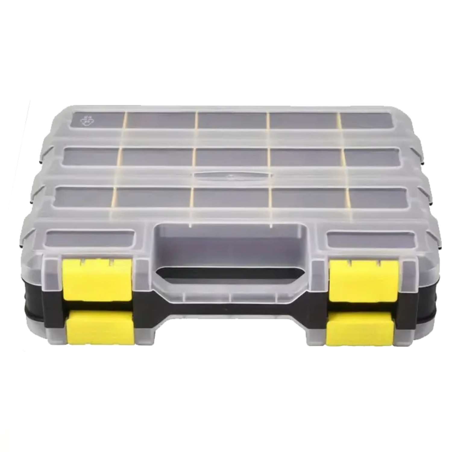 PP Plastic Double Sided 34 Grid Tool Organizer Box - Image 7