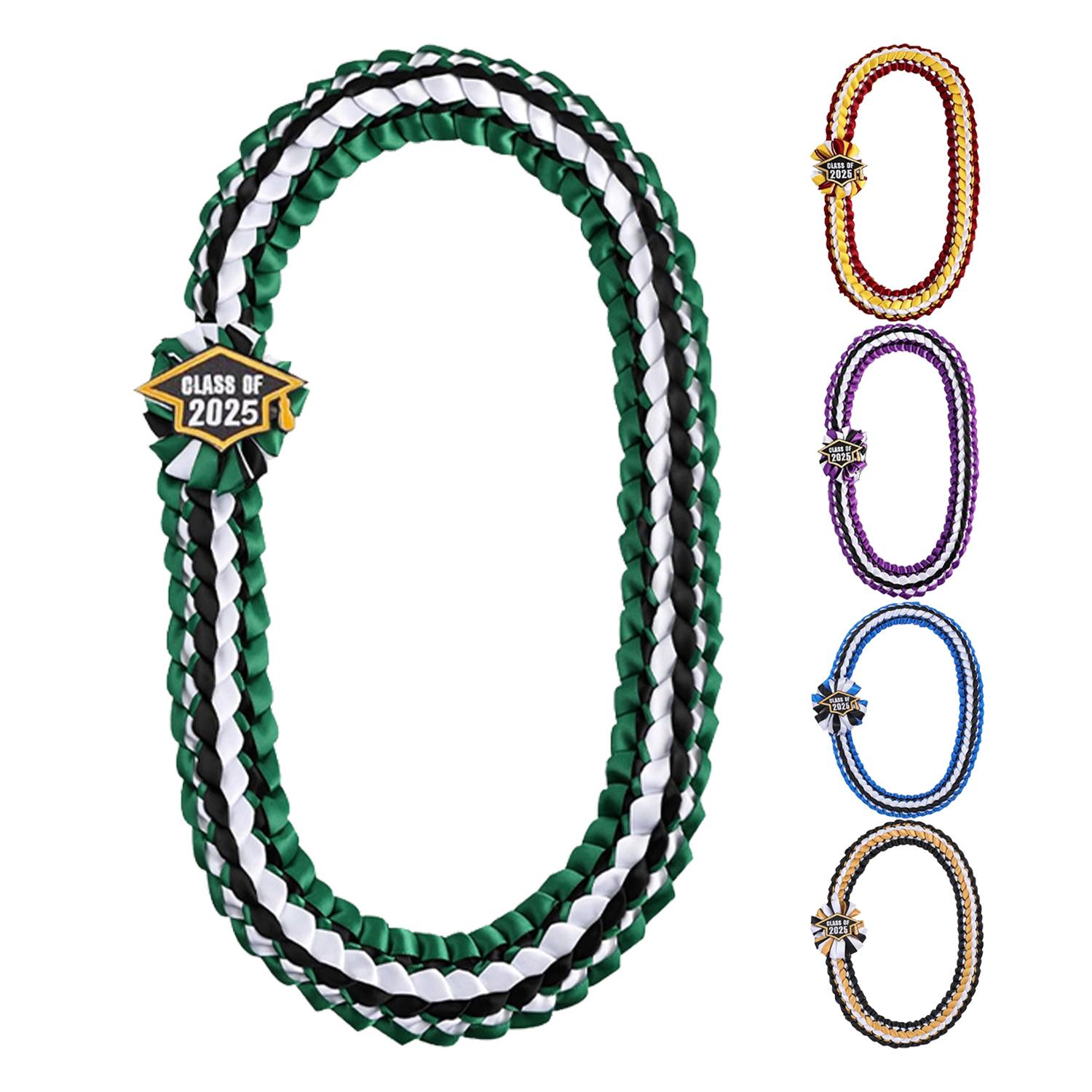 Multi Colour Handmade Graduation Ribbon Garland