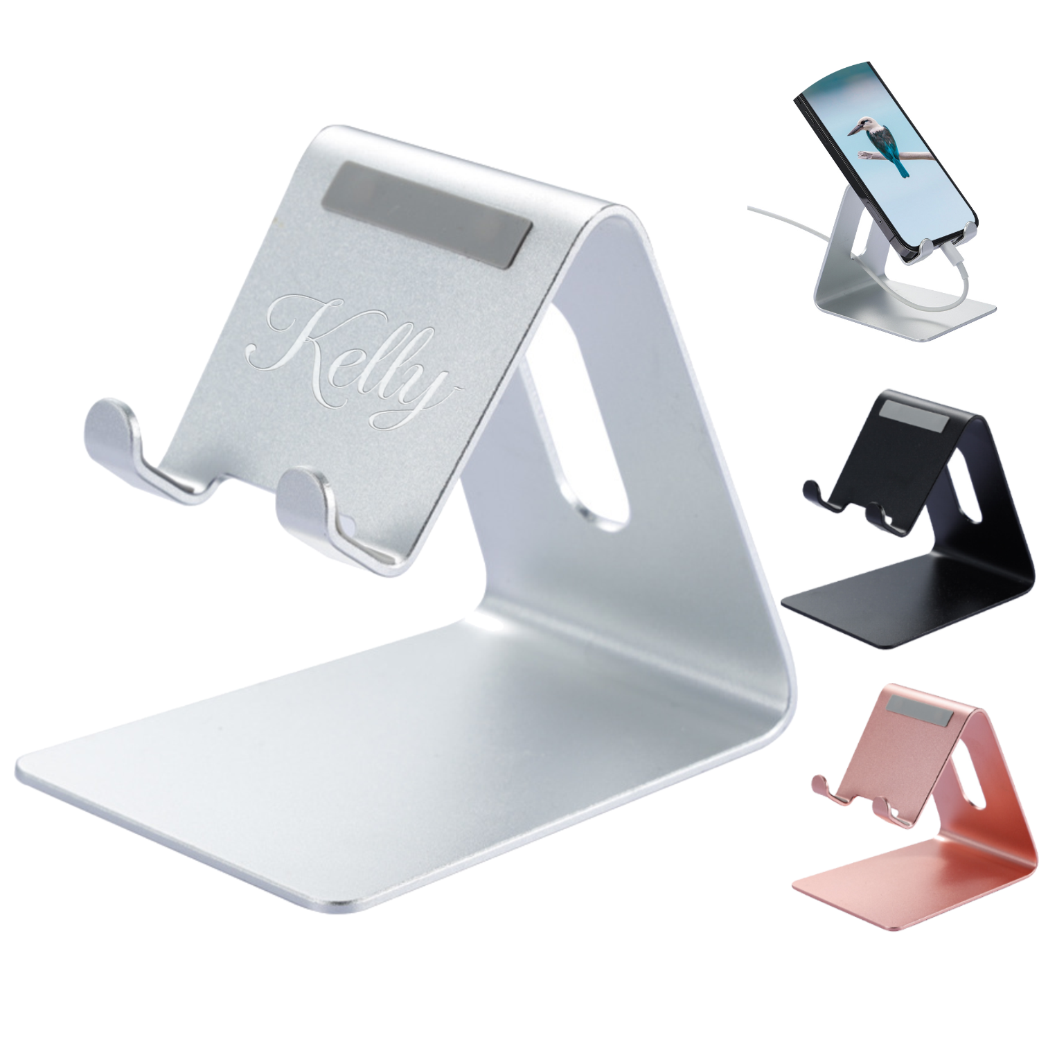 Aluminum Desktop Phone Holder
