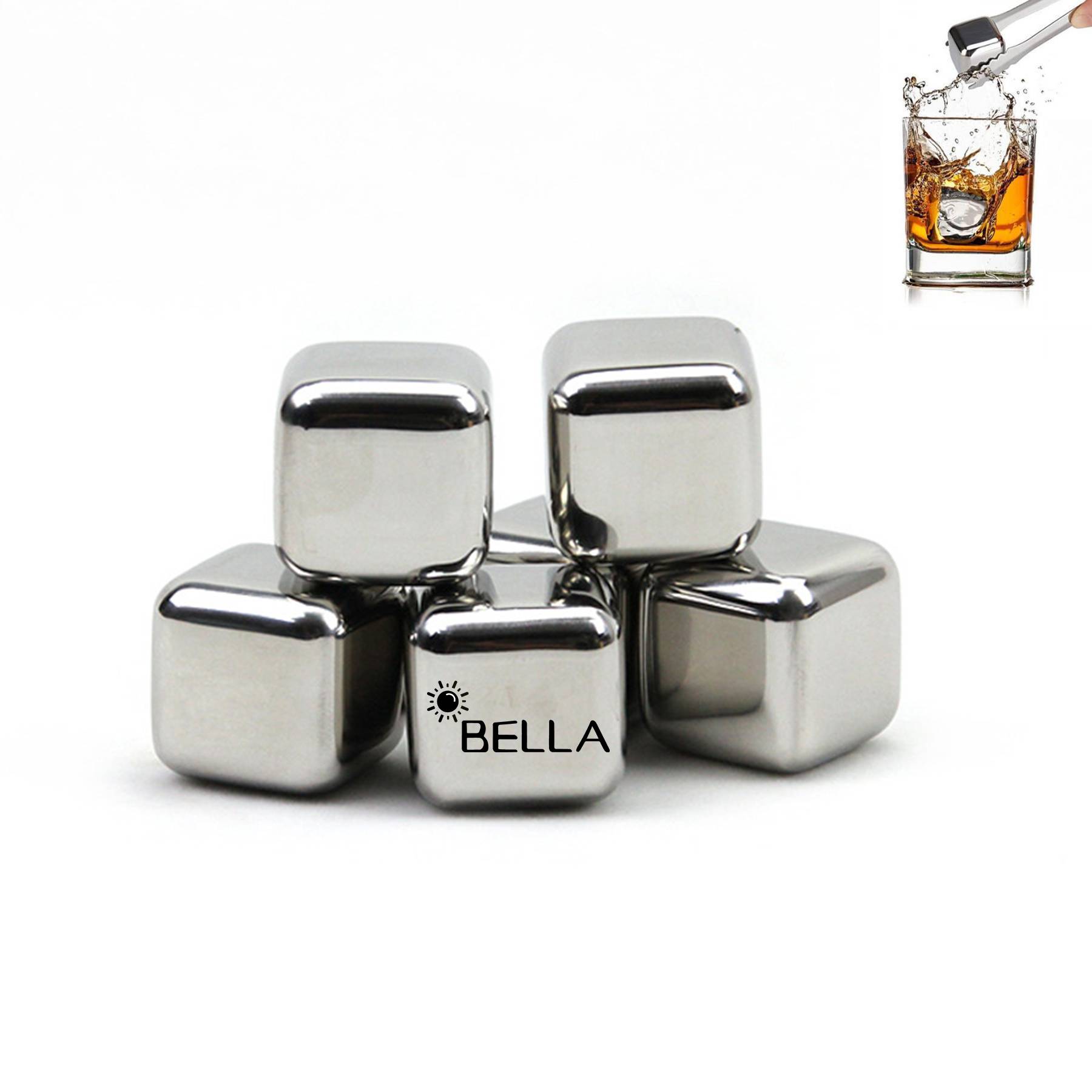 Steel Rosette Chilling Stones