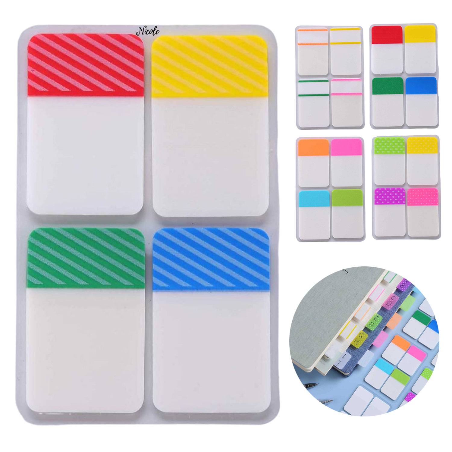 BOPP Quick Dry Sticky Index Tabs