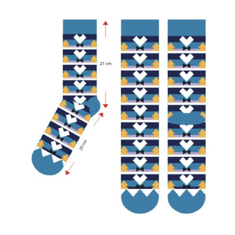 Full Color Sublimated Socks