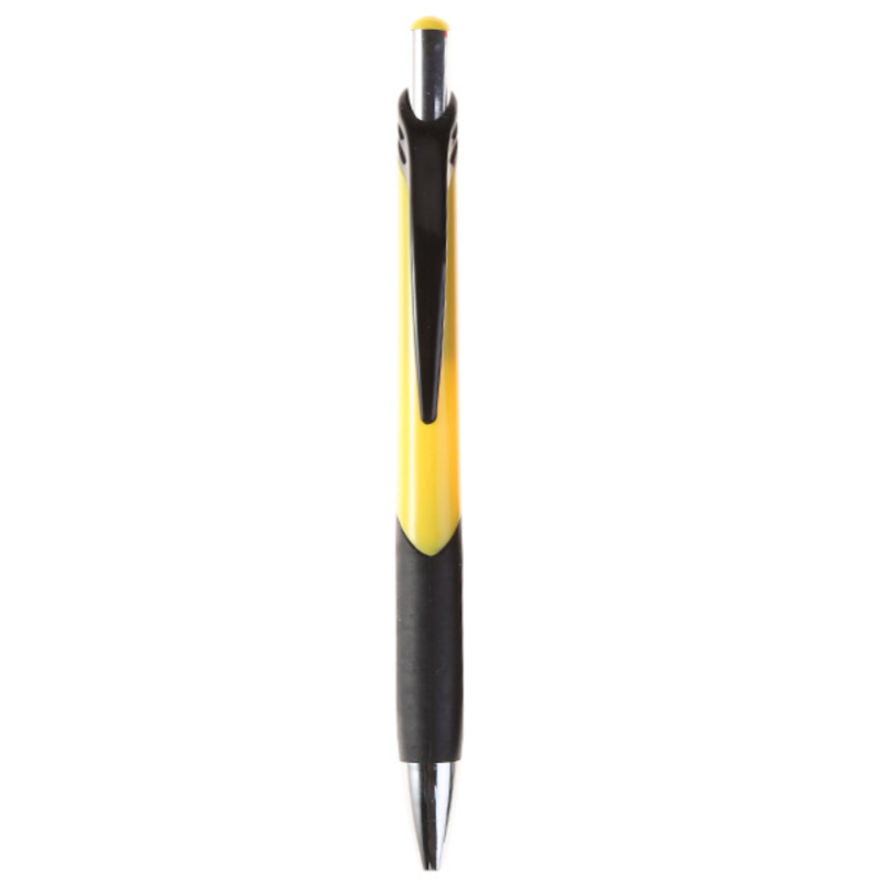 Retractable Rubber Grip ABS Ballpoint Pen - Image 7