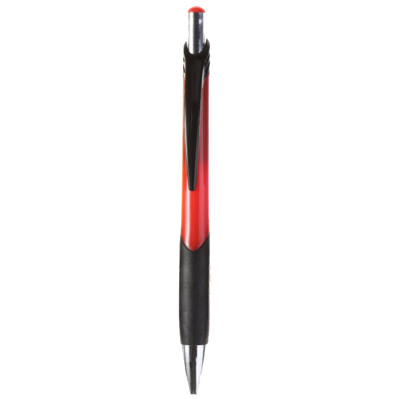 Retractable Rubber Grip ABS Ballpoint Pen - Image 5