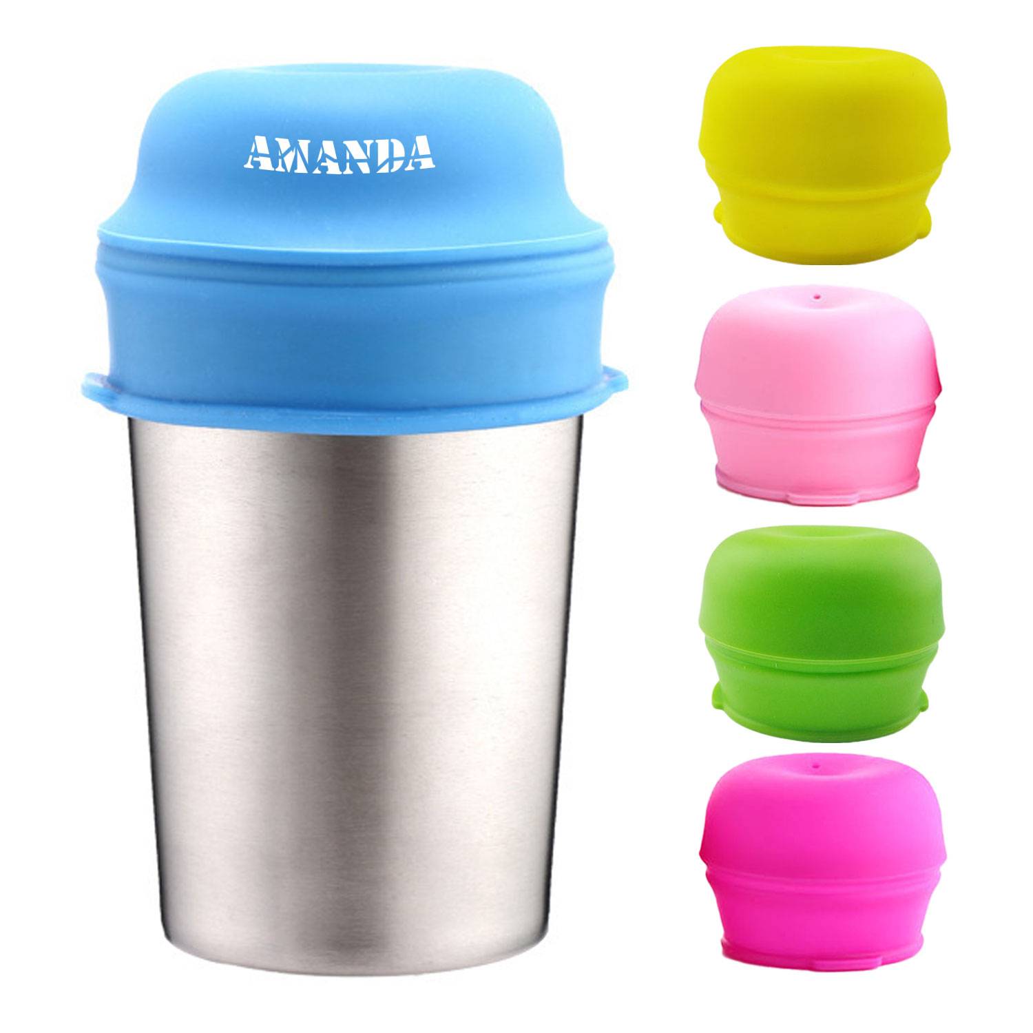 BPA Free Silicone Anti Spill Cup Lid