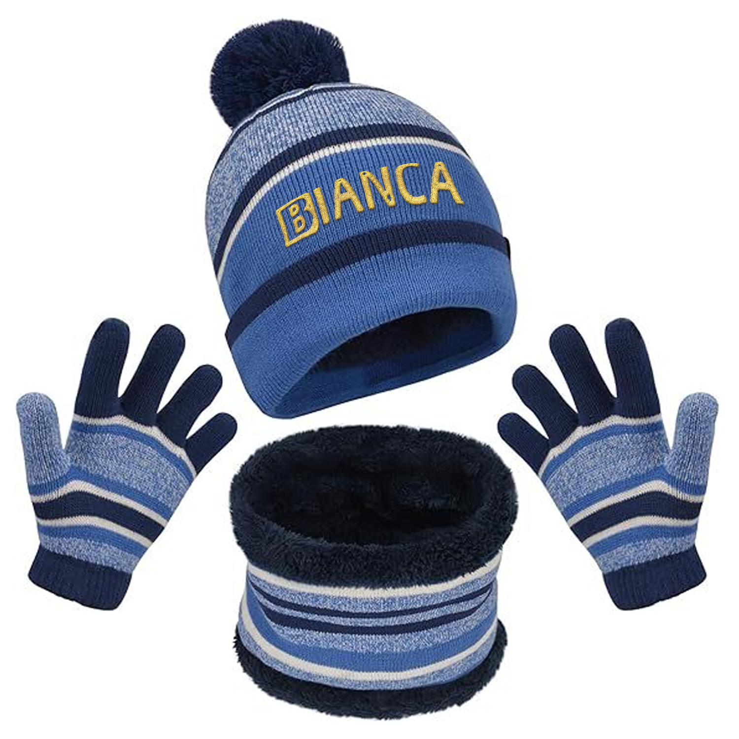 Boys Hat,scarf & Glove Set