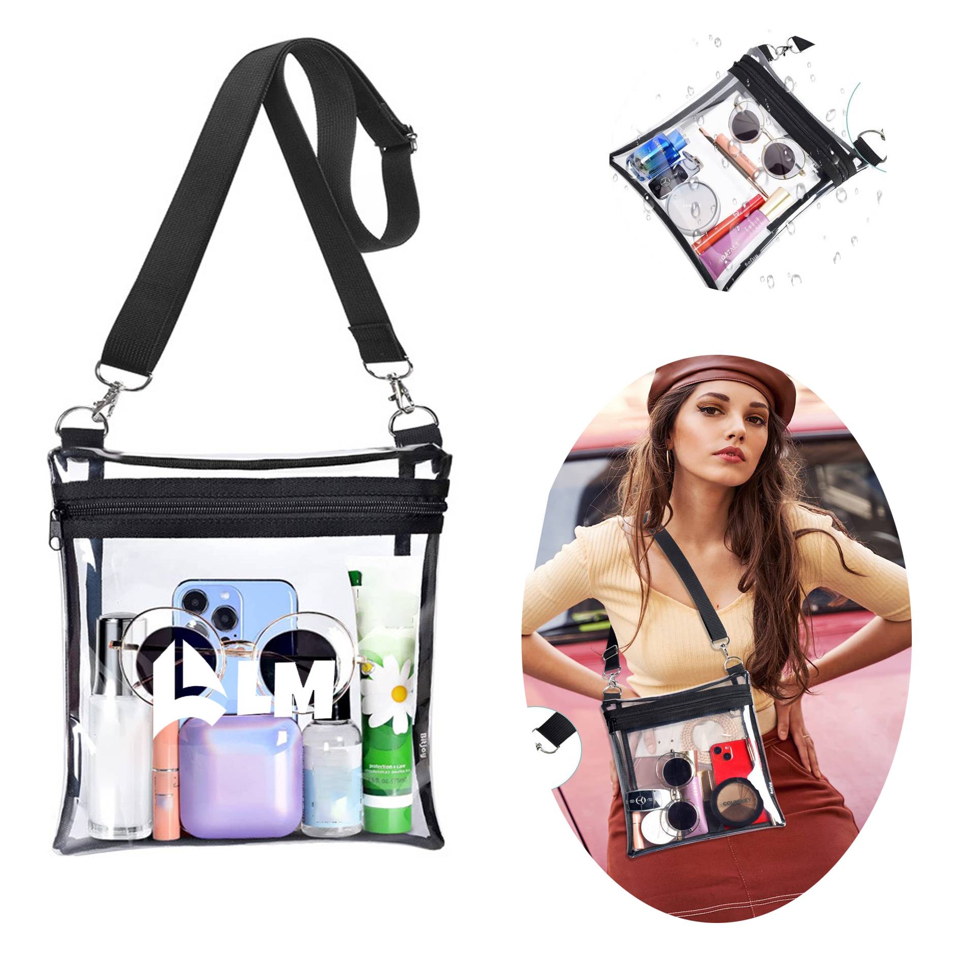 Crossbody Clear Bag