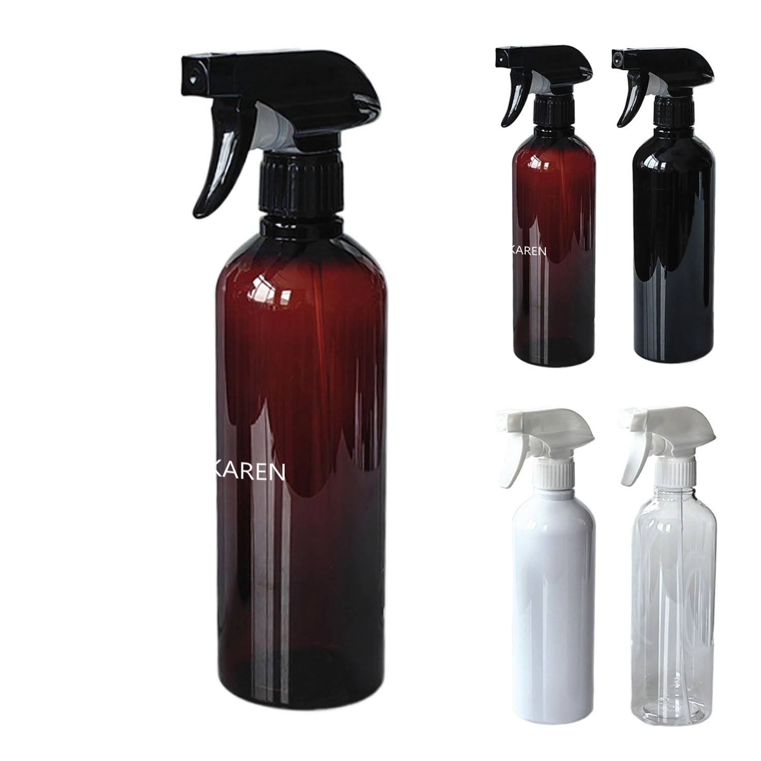 16oz Refillable PET Multi Use Spray Bottle