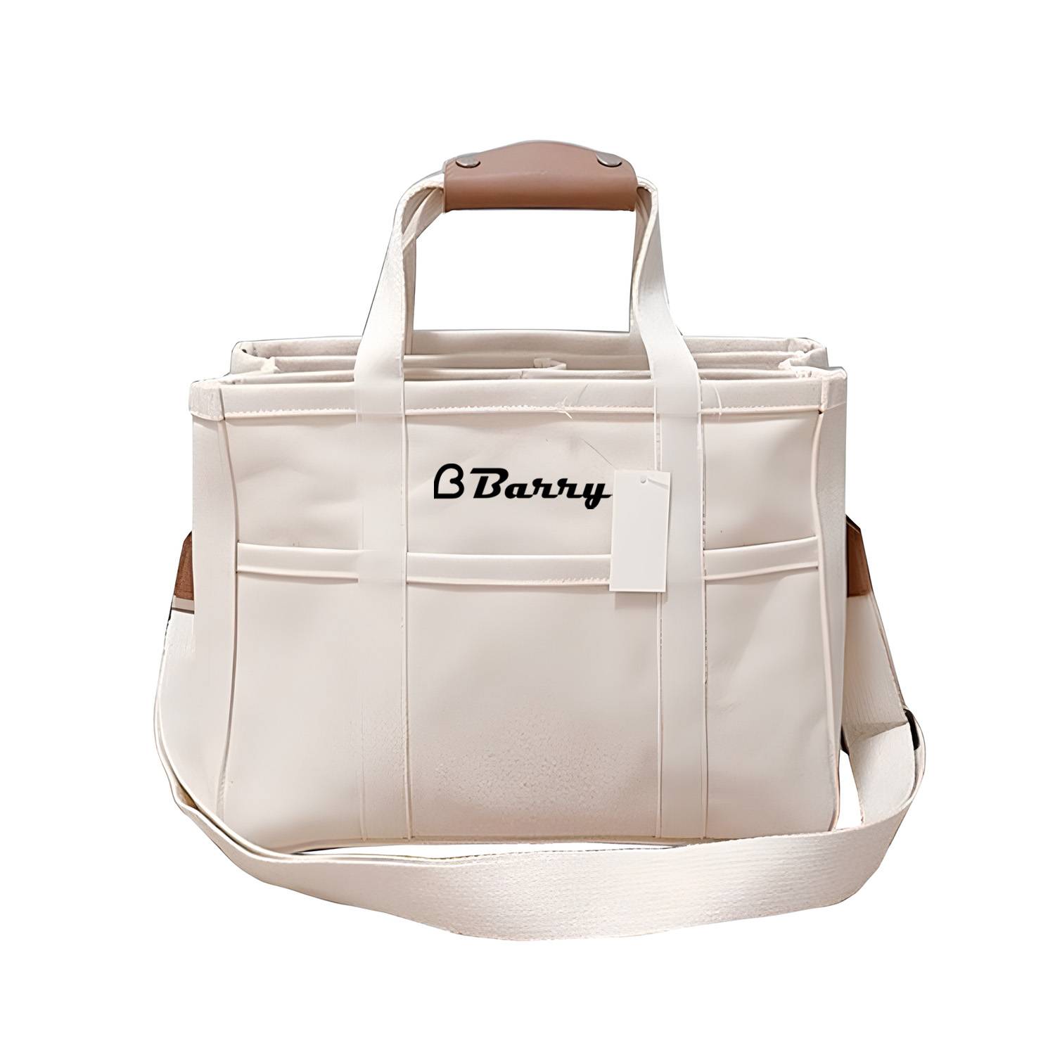 Canvas Beige Mommy Bag
