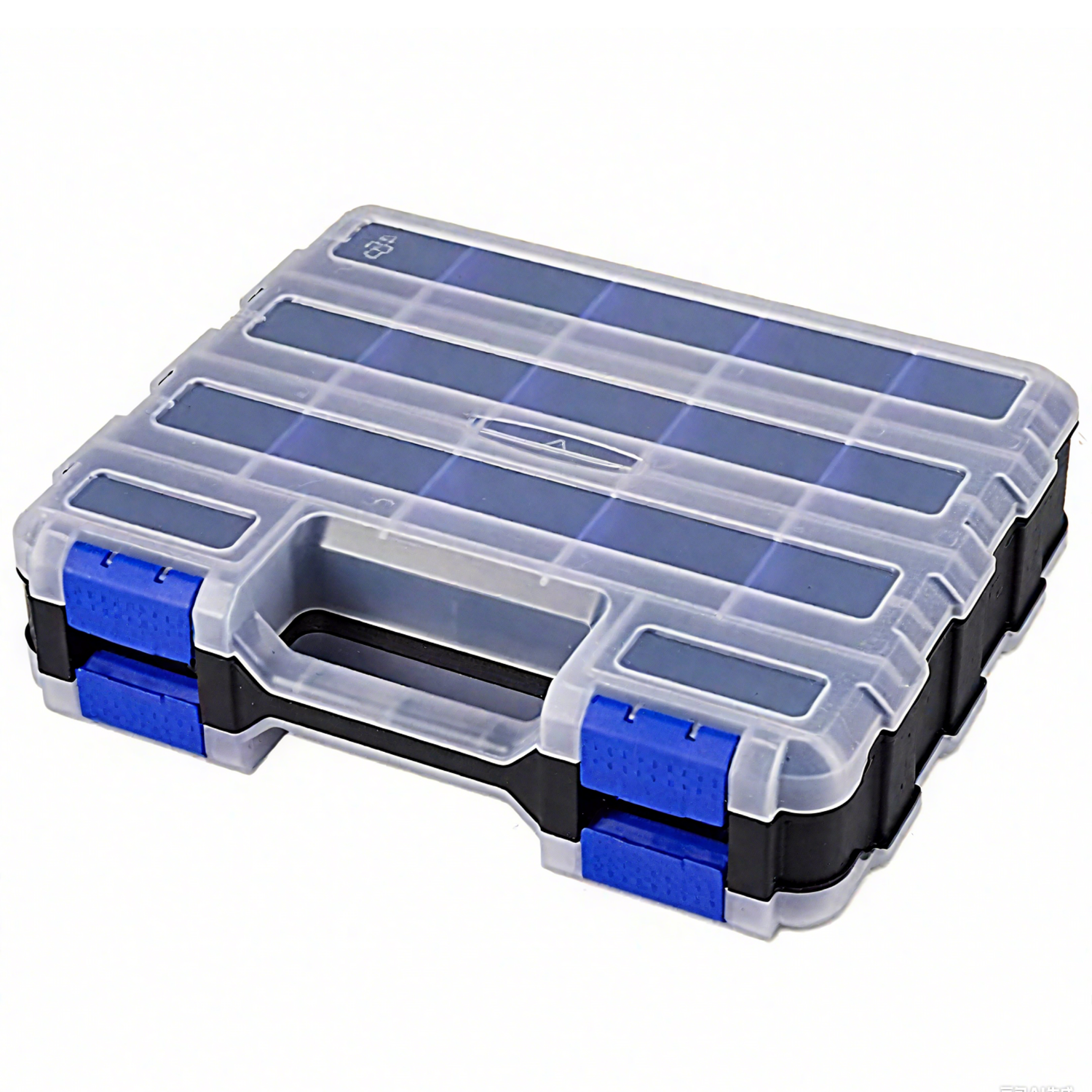 PP Plastic Double Sided 34 Grid Tool Organizer Box - Image 5