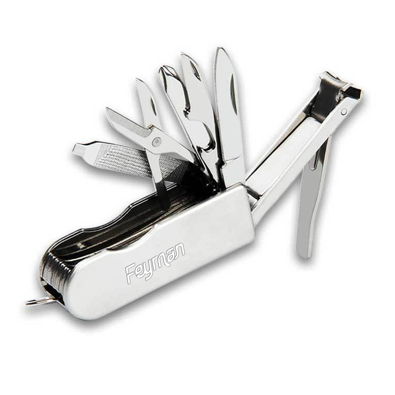 8 In 1 Stainless Steel Multi Folding Nail Clippers