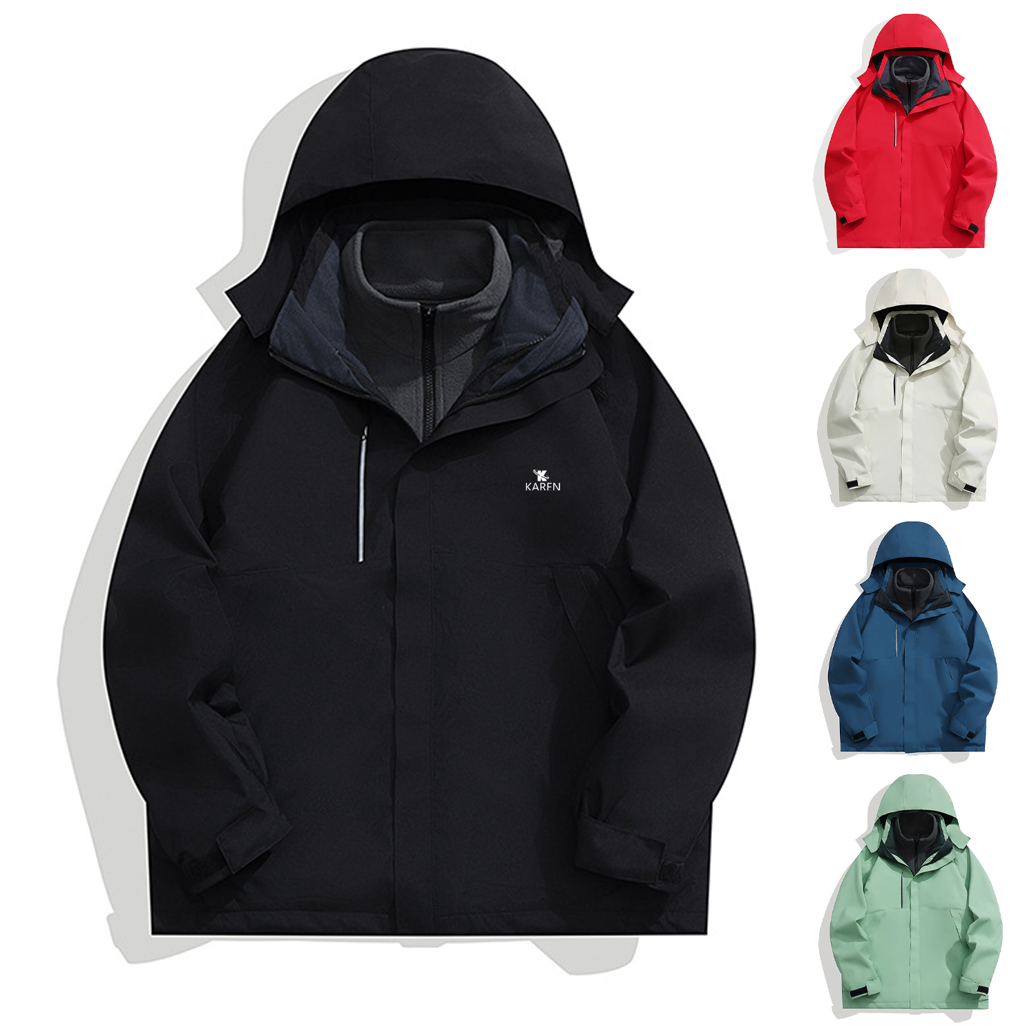 3-in-1 Snow Ski Jacket