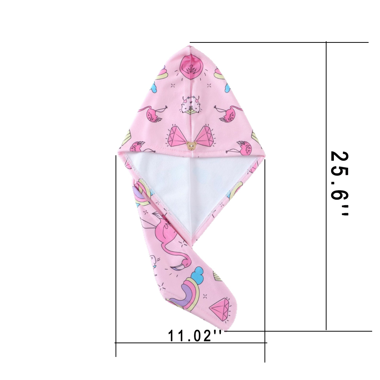 Kid's Absorbent Hair Drying Cap - Image 4