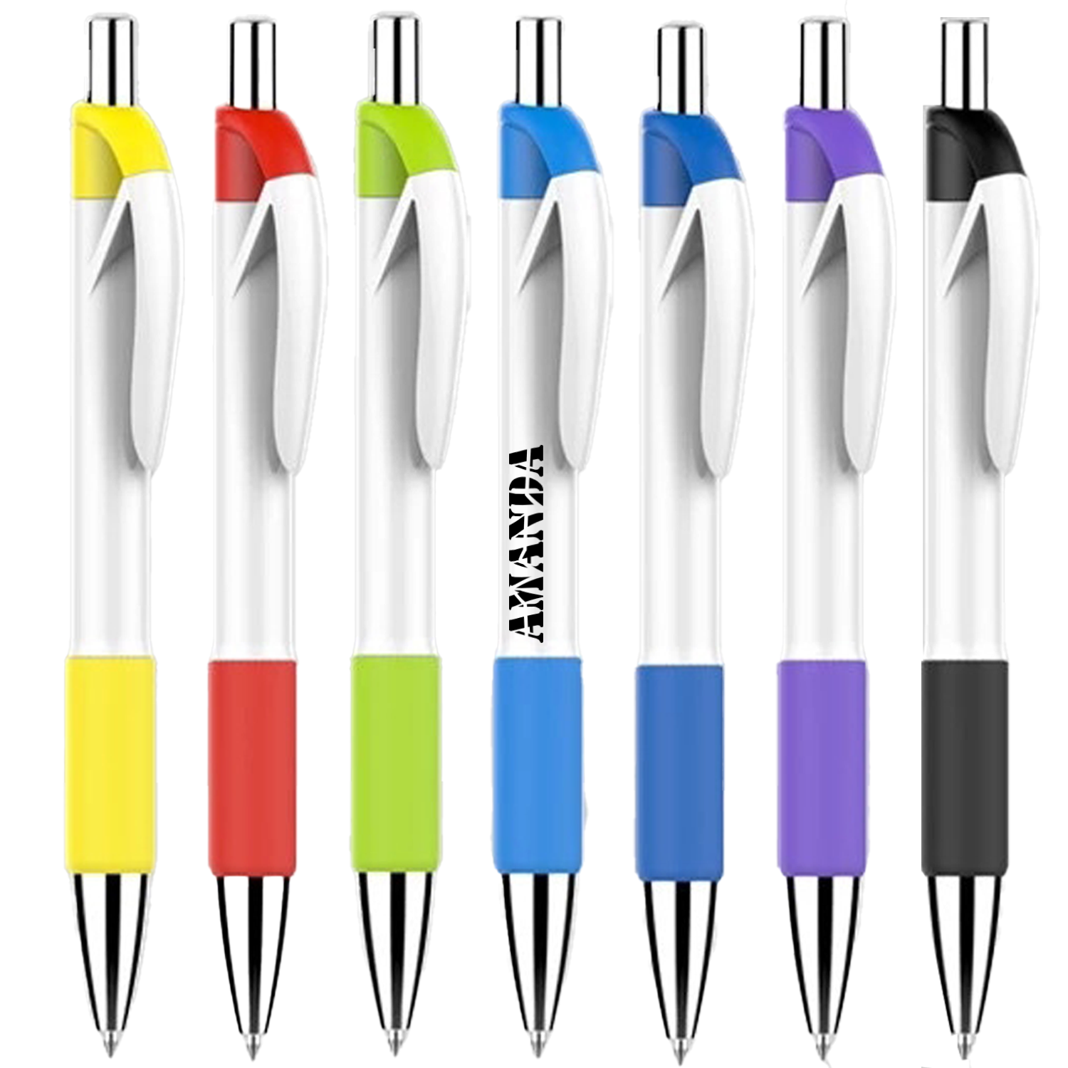 Plastic Retractable Ballpoint Pen