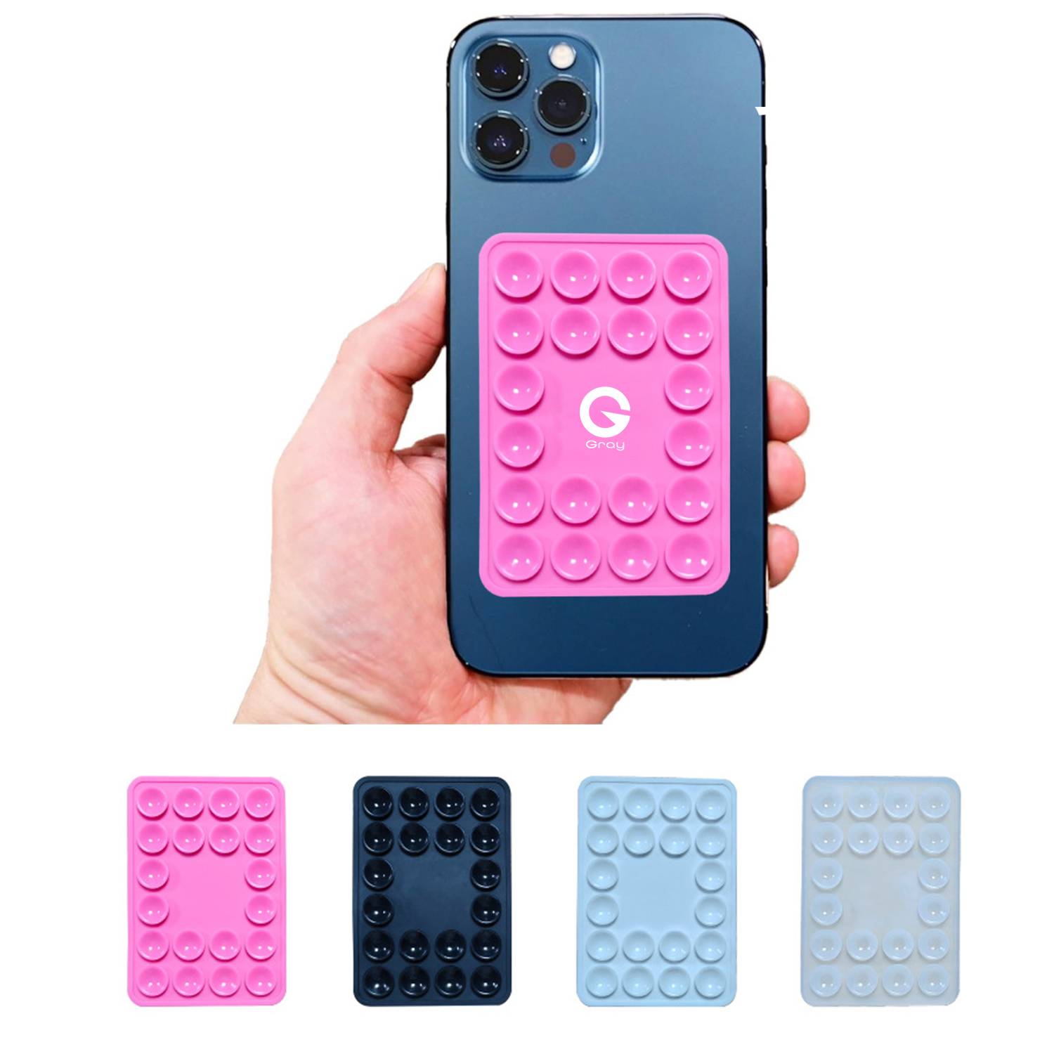 Silicone Sucker Suction Phone Case Mount