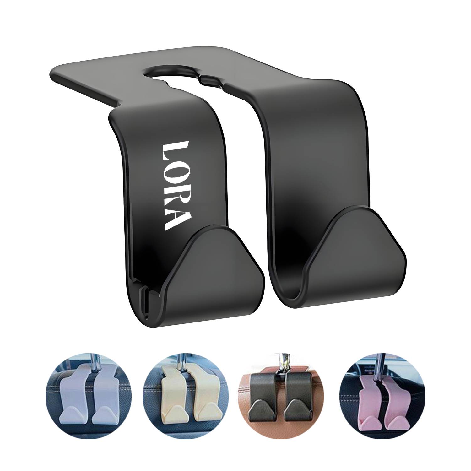 New and durable hidden hooks on the back of car seats